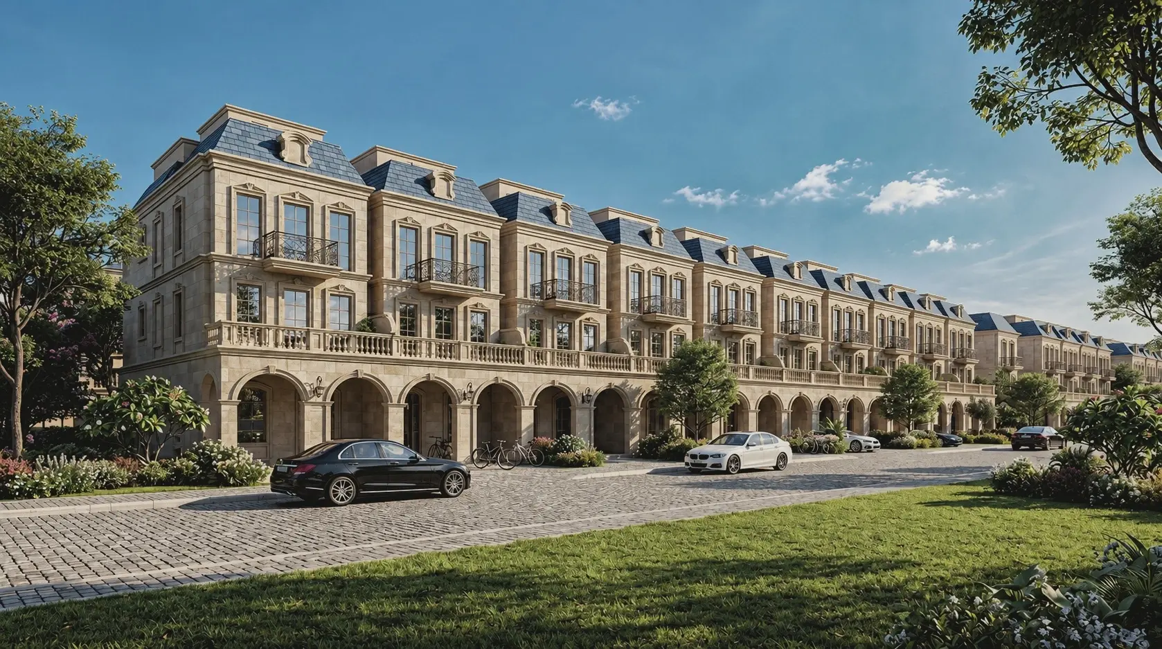 4 Bed Premia - Architectural front view